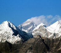 पतालेबाट देखिएको सर्वोच्च शिखर सगरमाथा