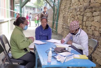 सामुदायिक अस्पतालमा अलग्गै ज्वरो जाँच